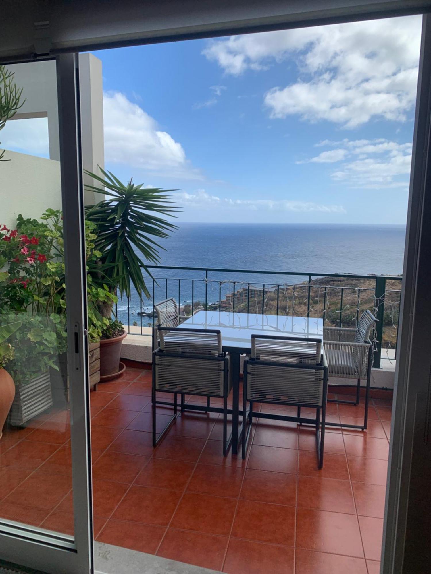 Oceanview Penthouse Appartement Caniço Buitenkant foto